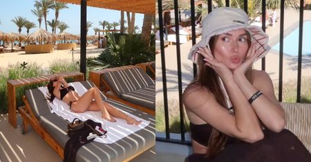 Wersow ładuje baterie na Mauritiusie, eksponując zgrabne ciało w bikini