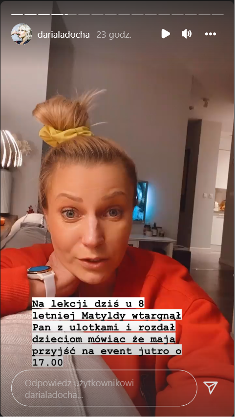 Daria Ładocha oburzona warsztatami z makijażu dla dziewczynek