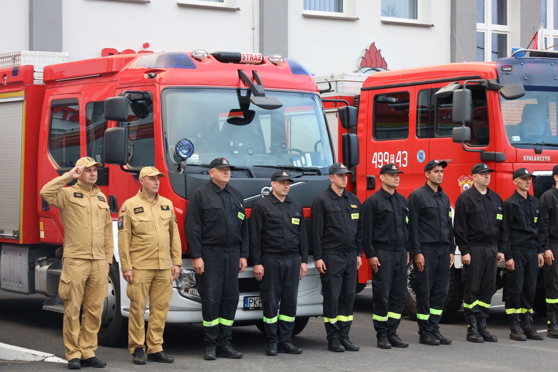 W Krotoszynie z JRG PSP oraz OSP oddali hołd Powstańcom Warszawskim.