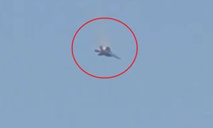 Pierwsza taka strata USA. Samolot runął na ziemię. Jest nagranie