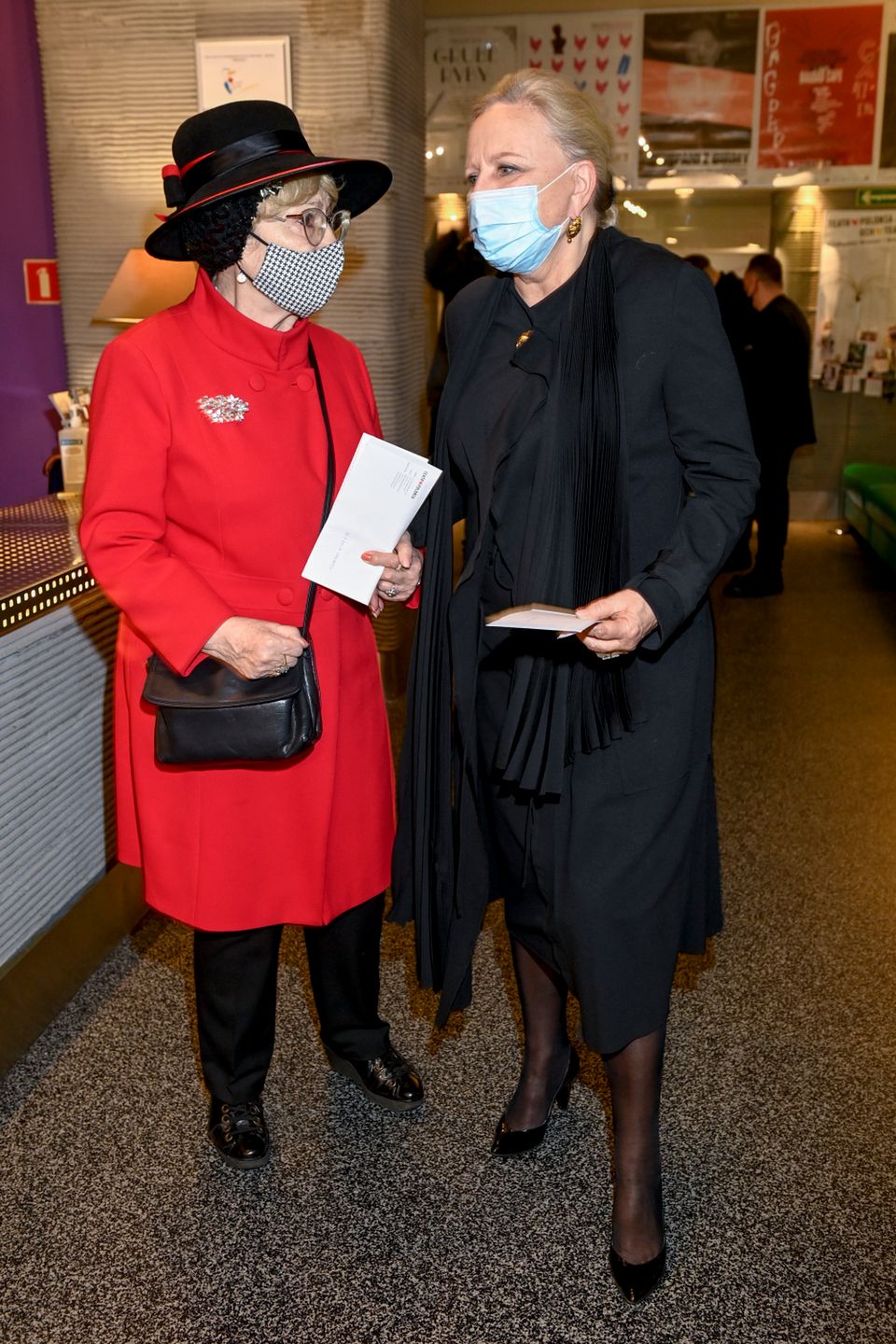 Emilia Krakowska, Krystyna Janda - premiera sztuki Pan Hoho