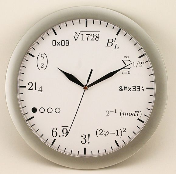 Zegar dla matematyków