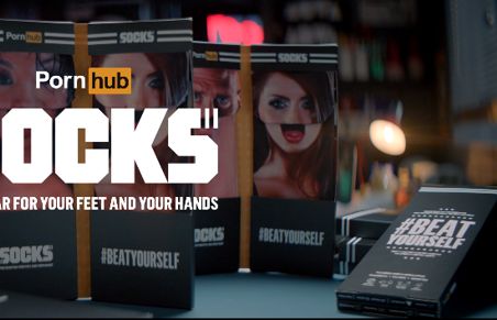 Pornhub w nowej kampanii wykorzystuje ukryty potencjał...skarpetek
