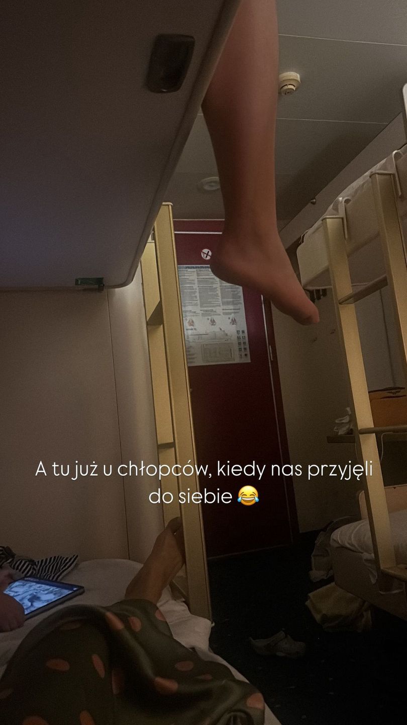 Małgorzata Rozenek narzeka na warunki oferowane pasażerom promu
