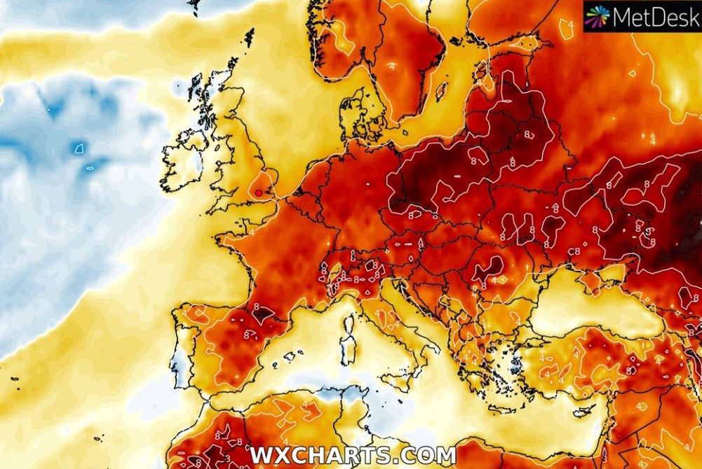 35 stopni Celsjusza. Najnowsza prognoza zwala z nóg