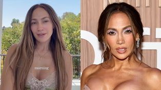 RZADKI WIDOK: 57-letnia Jennifer Lopez pokazała się BEZ GRAMA MAKIJAŻU! Czas się dla niej zatrzymał? (FOTO)