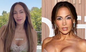 RZADKI WIDOK: 57-letnia Jennifer Lopez pokazała się BEZ GRAMA MAKIJAŻU! Czas się dla niej zatrzymał? (FOTO)