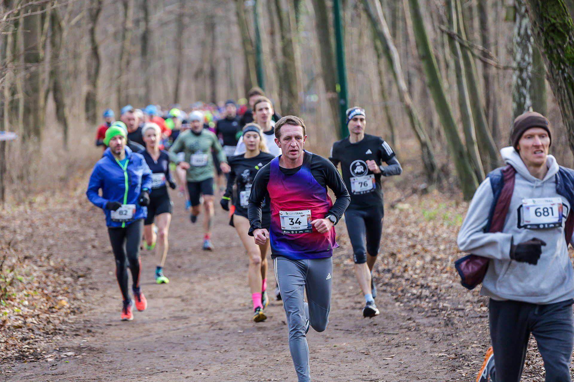 Bieg City Trail nad Rusałką