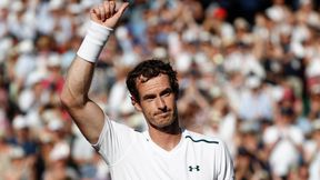 Wimbledon: spektakularny występ Fabio Fogniniego nie wystarczył. Andy Murray z problemami, ale w IV rundzie
