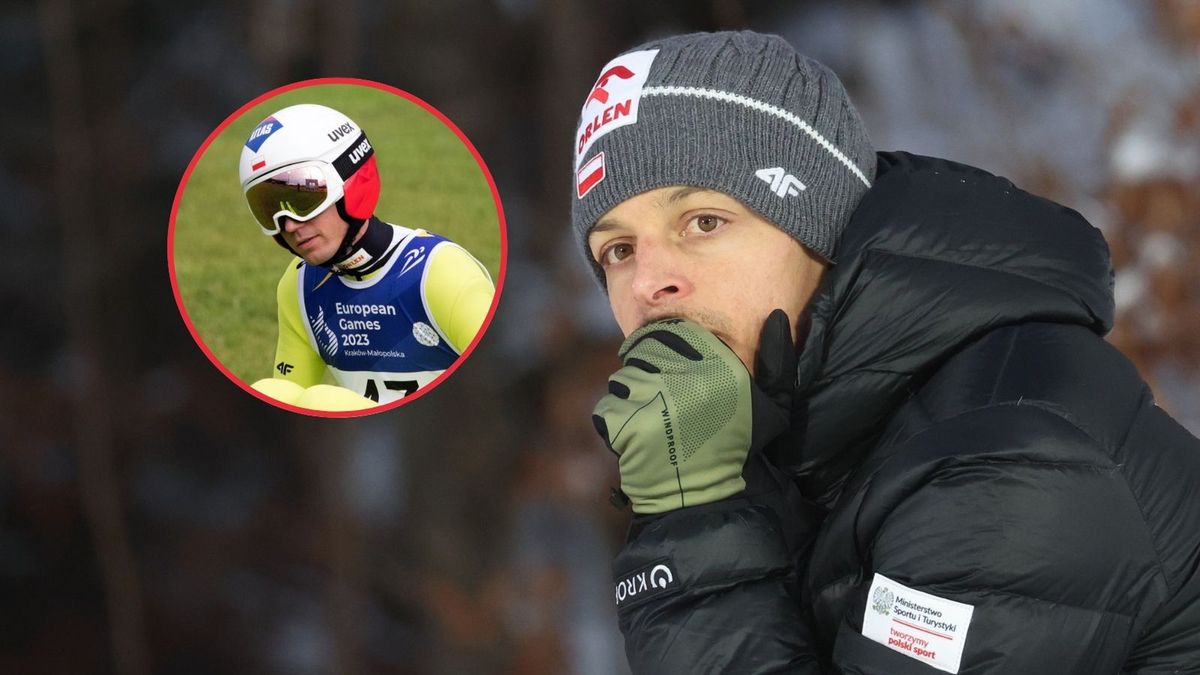 PAP/EPA / Grzegorz Momot/ WP SportoweFakty/Kacper Kolenda / Na zdjęciu: Thomas Thurnbichler i Kamil Stoch (w kółku)