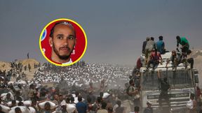Hamilton ma dość milczenia ws. Strefy Gazy. "Trudno znaleźć słowa"