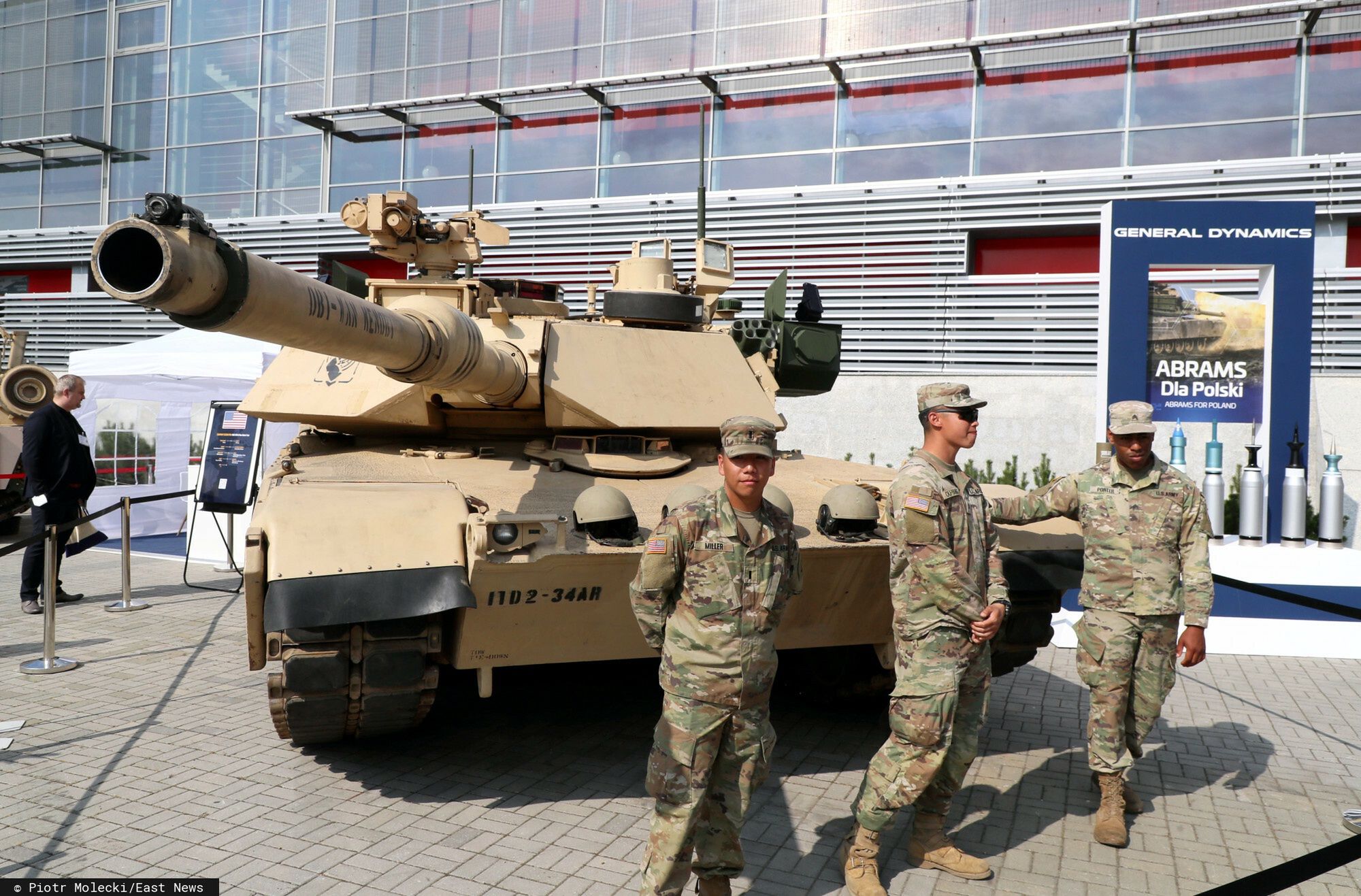 Salon Przemys?u Obronnego w KielcachFot. Piotr Molecki/East News, Kielce, 07.09.2021. Miedzynarodowy Salon Przemyslu Obronnego w Kielcach. N/z czolg podstawowy M1A2SEPv2 AbramsPiotr Molecki