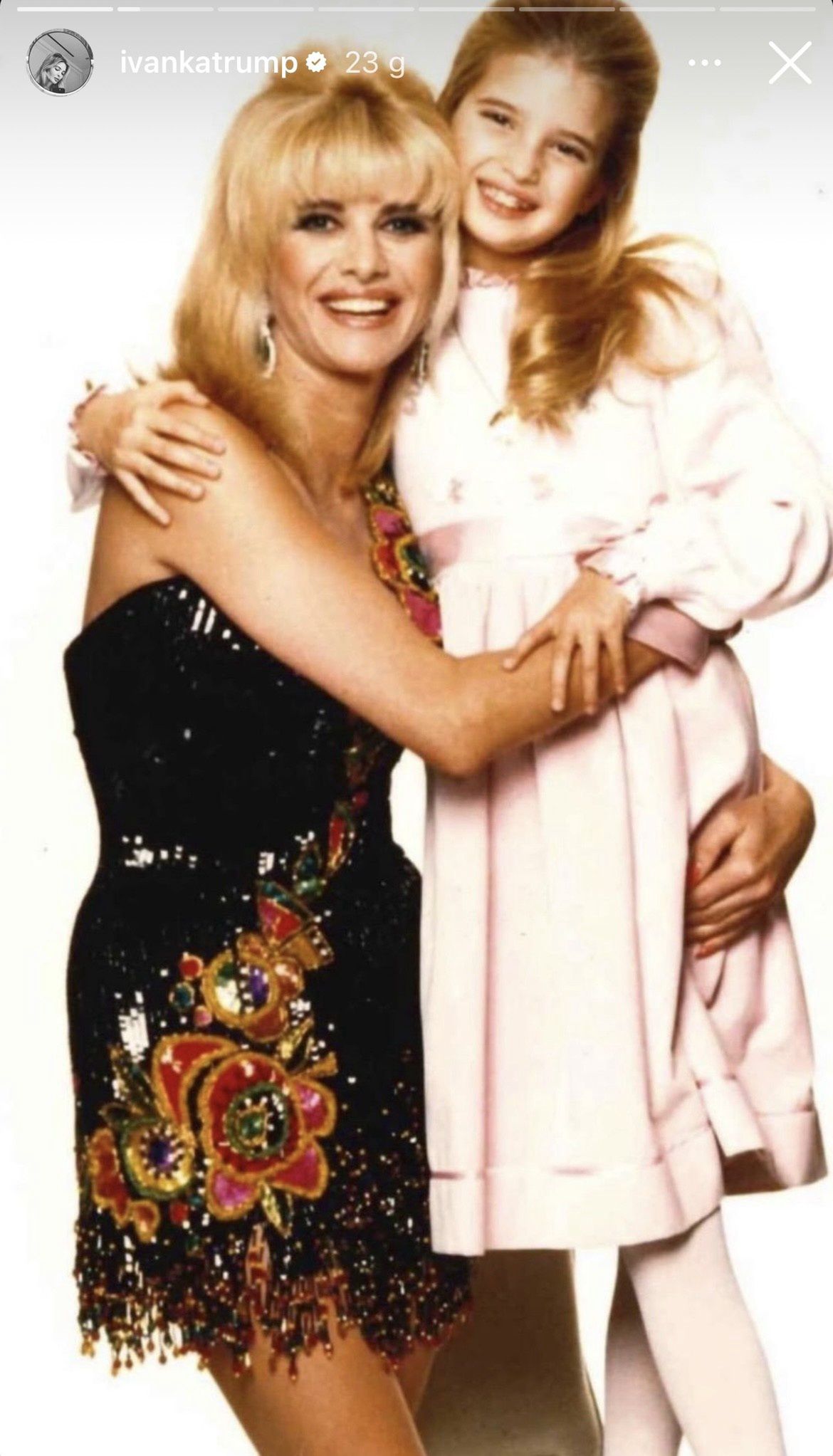 Ivanka Trump with mom