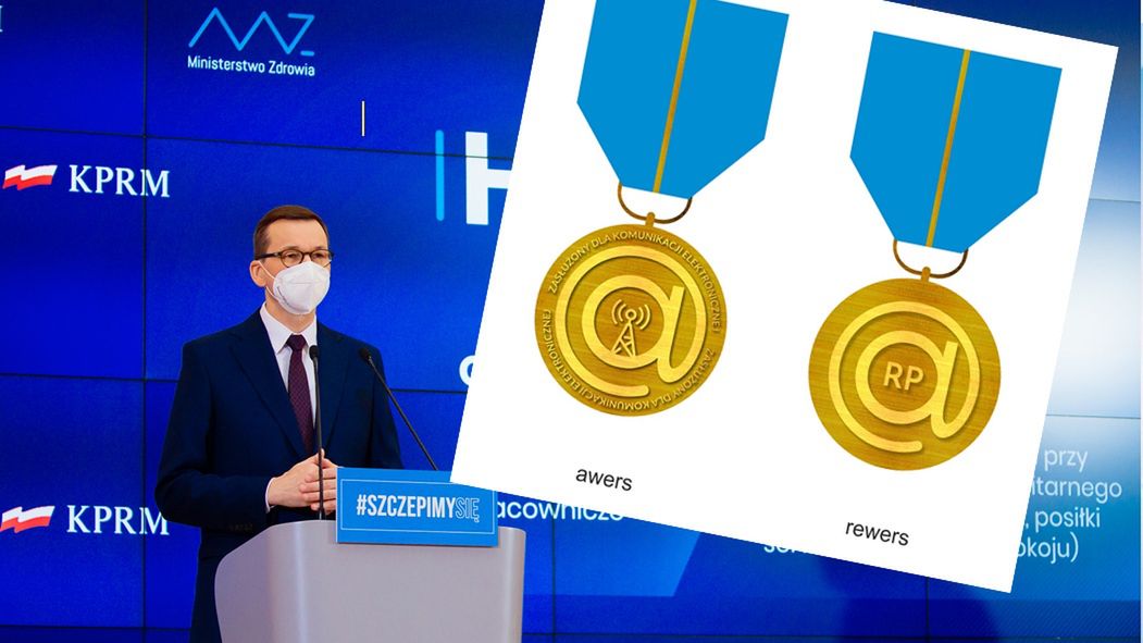 Tak mają wyglądać nowe odznaczenia, które będzie przyznawać rząd