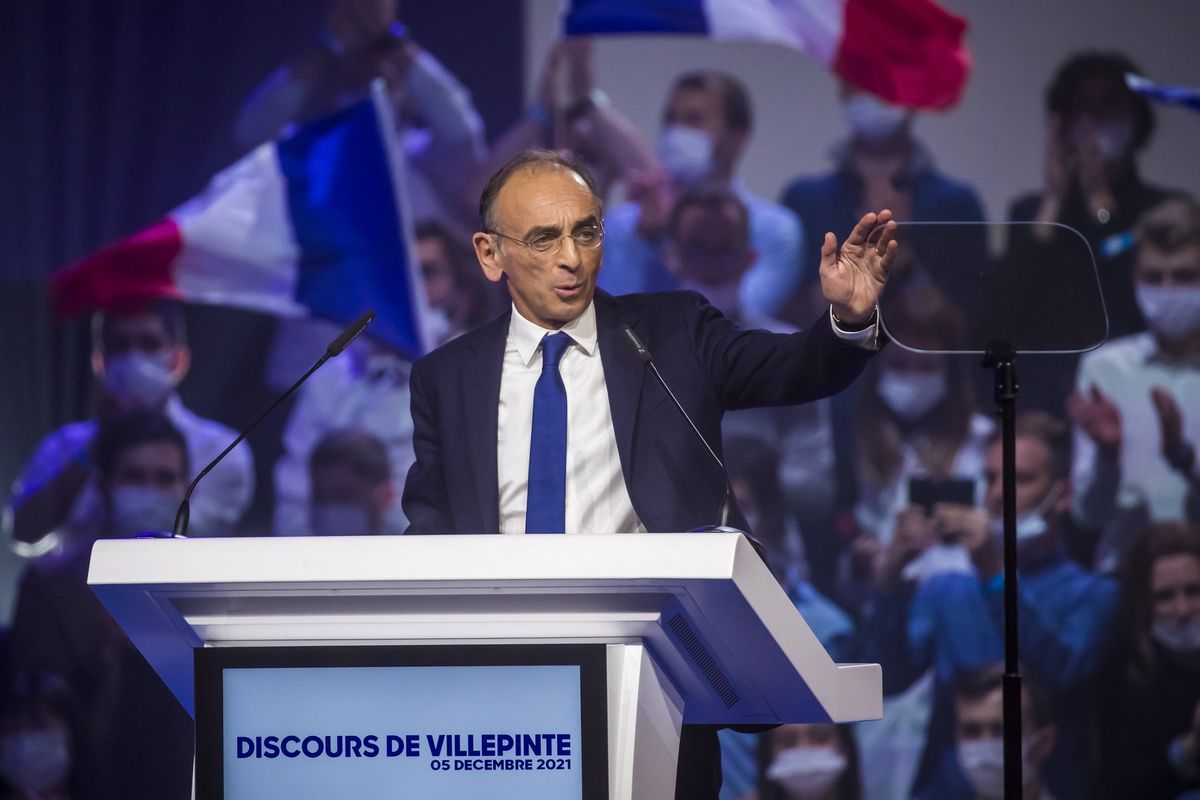 Wybory prezydenckie we Francji. Zemmour zaatakowany na wiecu wyborczym 