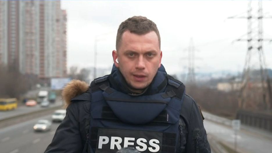 Wojciech Bojanowski relacjonował wojnę w Ukrainie dla TVN