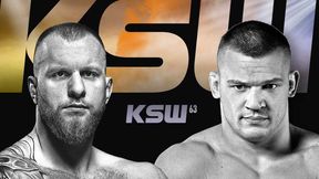 Starcie na szczycie kategorii ciężkiej jednym z głównych pojedynków KSW 63
