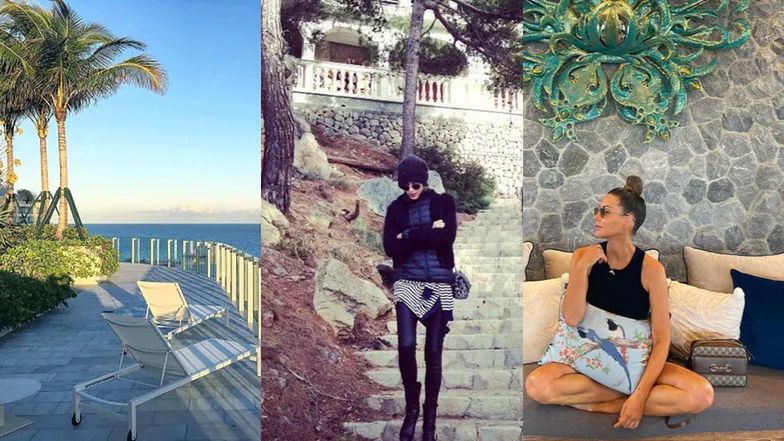 Zagraniczne posiadłości gwiazd