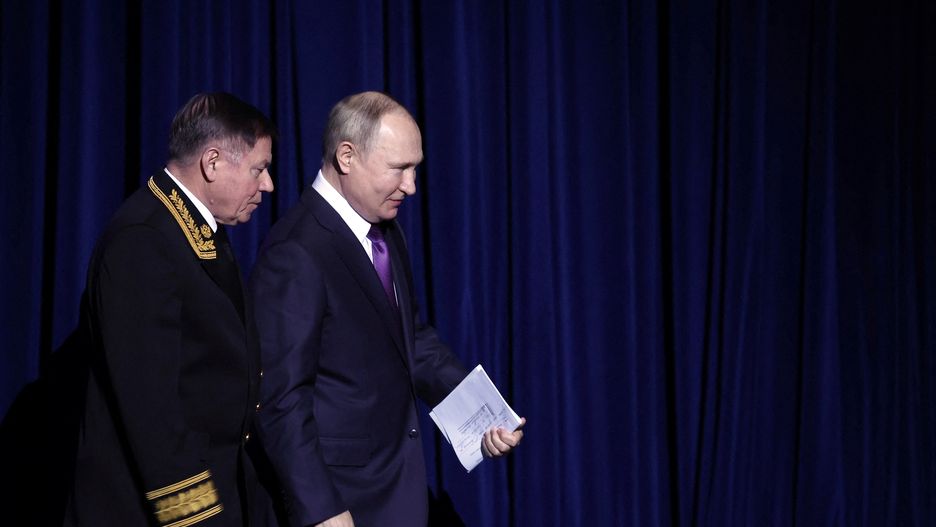 Russian President Vladimir Putin attends the 10th National Congress of Judges, in Moscow
Russian President Vladimir Putin and Chairman of the Supreme Court Vyacheslav Lebedev attend the 10th National Congress of Judges, in Moscow, Russia November 29, 2022.Valery Sharifulin/Pool ATTENTION EDITORS - THIS IMAGE WAS PROVIDED BY A THIRD PARTY.,Image: 740962949, License: Rights-managed, Restrictions: THIS IMAGE HAS BEEN SUPPLIED BY A THIRD PARTY. IT IS DISTRIBUTED, EXACTLY AS RECEIVED BY REUTERS, AS A SERVICE TO CLIENTS., Model Release: no, Credit line: SPUTNIK / Reuters / Forum
SPUTNIK / Reuters / Forum
politics, category_code_europ, category_code_pol, category_code_politics