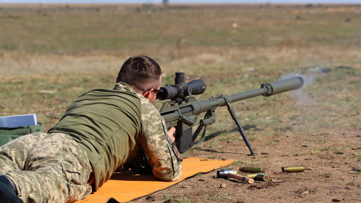 Ukraiński snajper z rekordem świata