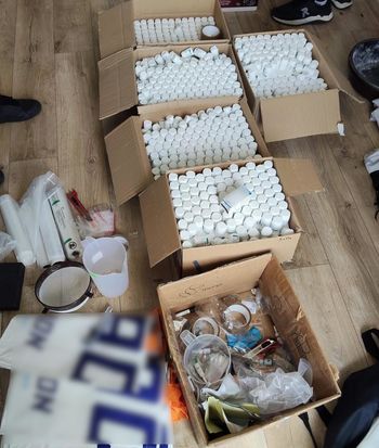 Hurtownia narkotyków w Bydgoszczy rozbita! Policja zabezpieczyła prawie 10 milionów złotych