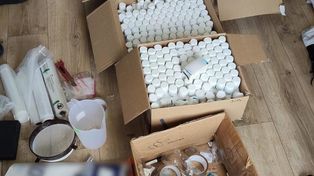 Hurtownia narkotyków w Bydgoszczy rozbita! Policja zabezpieczyła prawie 10 milionów złotych