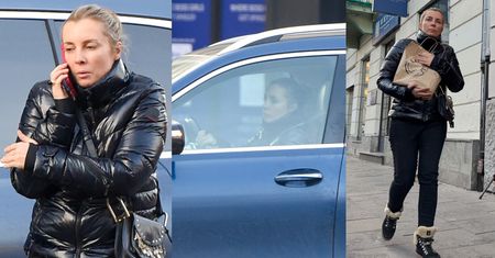 Karolina Ferenstein-Kraśko parkuje na zakazie mercedesa za prawie PÓŁ MILIONA i pędzi po jedzenie w słoikach