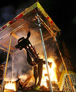 Kremacja członków rodziny królewskiej na Bali