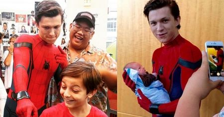 Aktorzy ze "Spider-Mana" odwiedzili szpital dla dzieci! (FOTO)