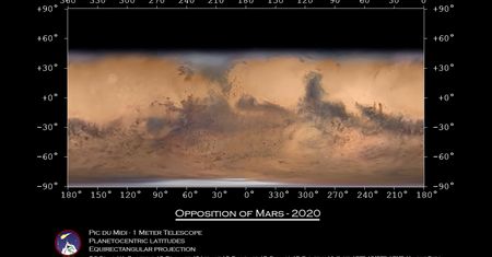 Francuski fotograf stworzył mapę Marsa. Wszystko wykonał z Ziemi