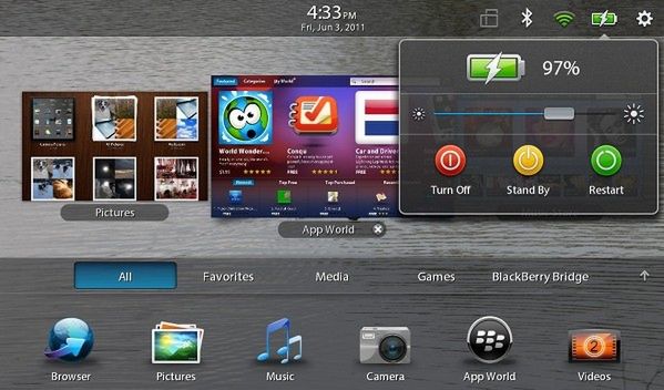 BlackBerry PlayBook z kolejną aktualizacją