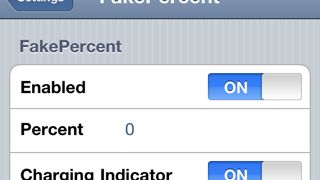 Fałszowanie stanu naładowania iPhone'a 1