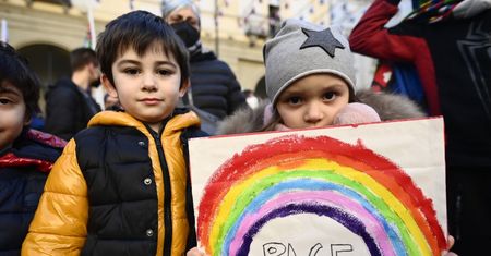 Dziewczynka narysowała to w schronie. Łzy same napływają do oczu