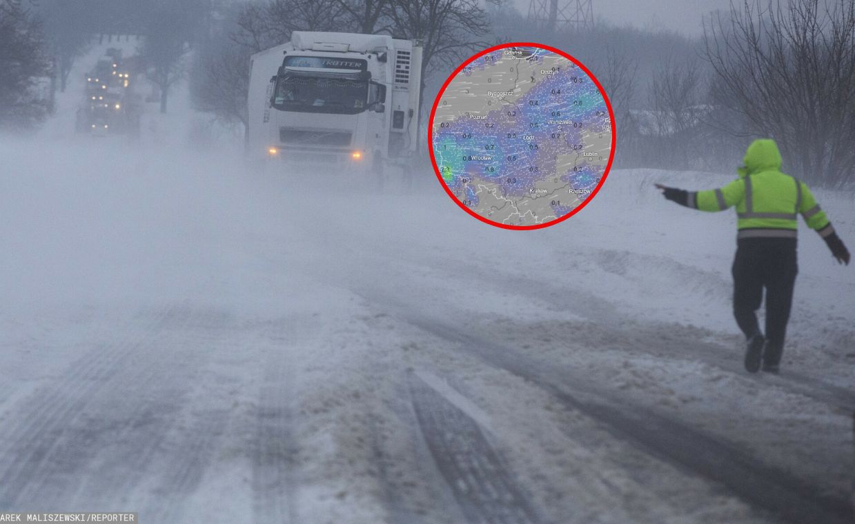 Zawieje śnieżne sparaliżują Polskę. Najnowsza prognoza pogody