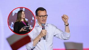 Niespodziewany gość u Morawieckiego. Wygłosiła przemówienie