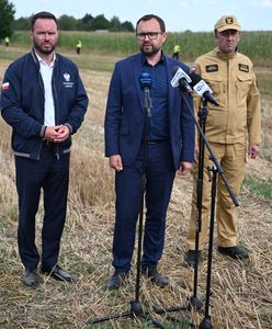 Prokuratura o wybuchu w Osinach. "Podejrzenie, że to dron wojskowy"