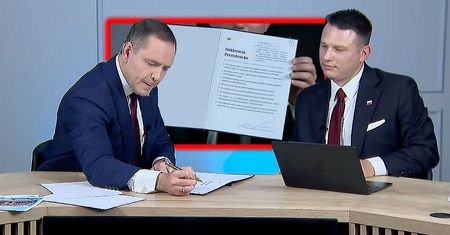 "Mamy to". Podpis Nawrockiego pod postulatami Mentzena