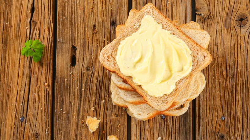 Płynne smarowidło do pieczywa z olejem roślinnym, bez zawartości tłuszczu