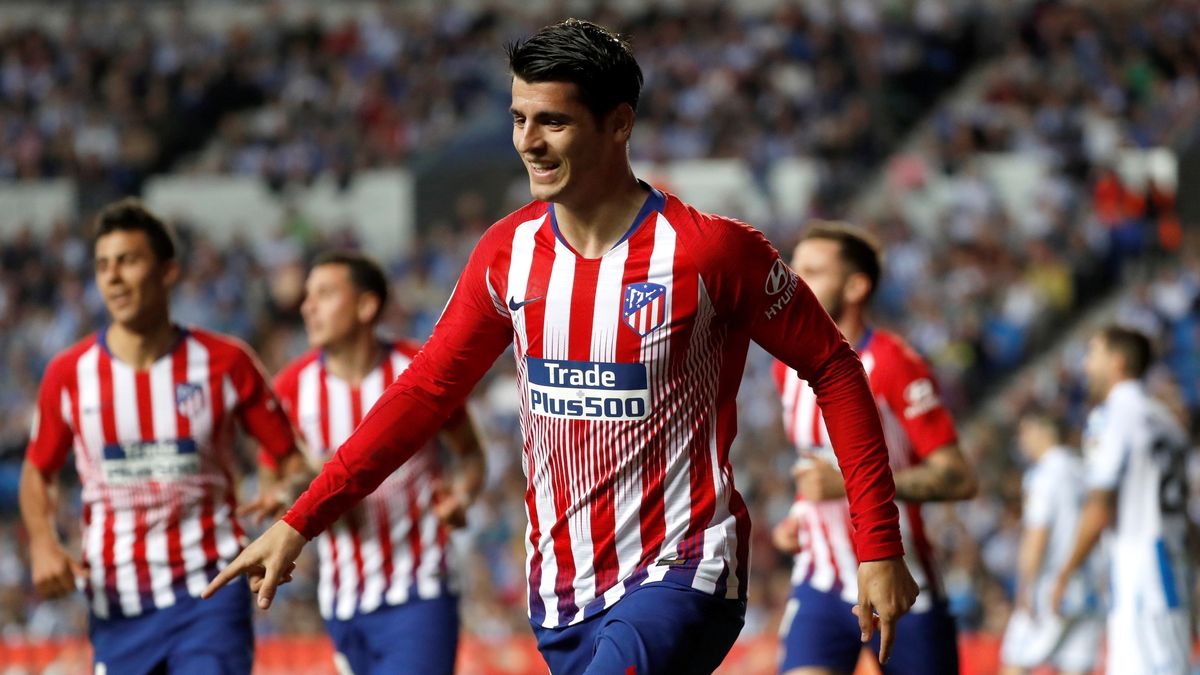 Na zdjęciu (na pierwszym planie): Alvaro Morata