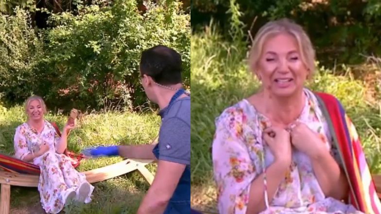 Marzena Rogalska spadła z hamaka