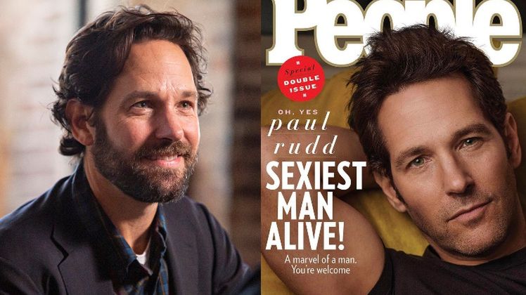 Paul Rudd najseksowniejszym mężczyzną według magazynu "People"