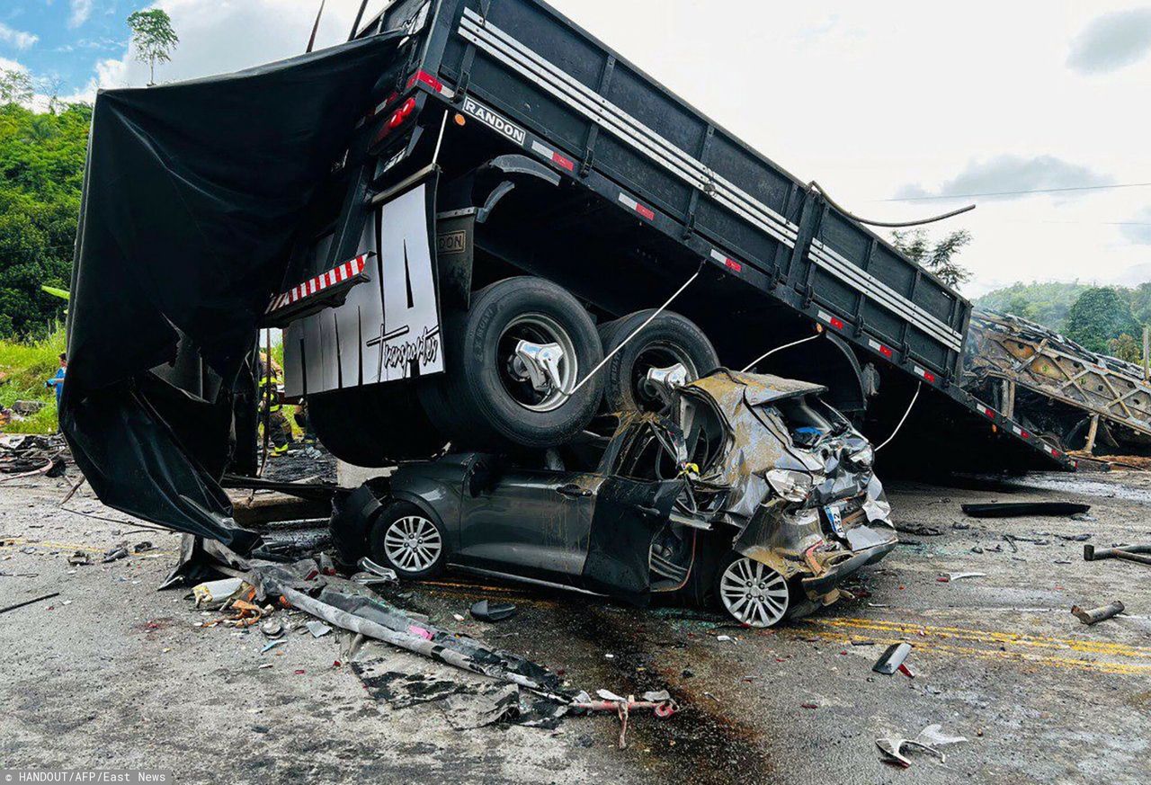 Accident near the city of Teofilo Otoni