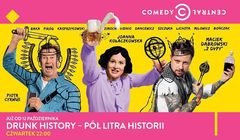 Comedy Central szeroko promuje „Drunk History - Pół litra historii”