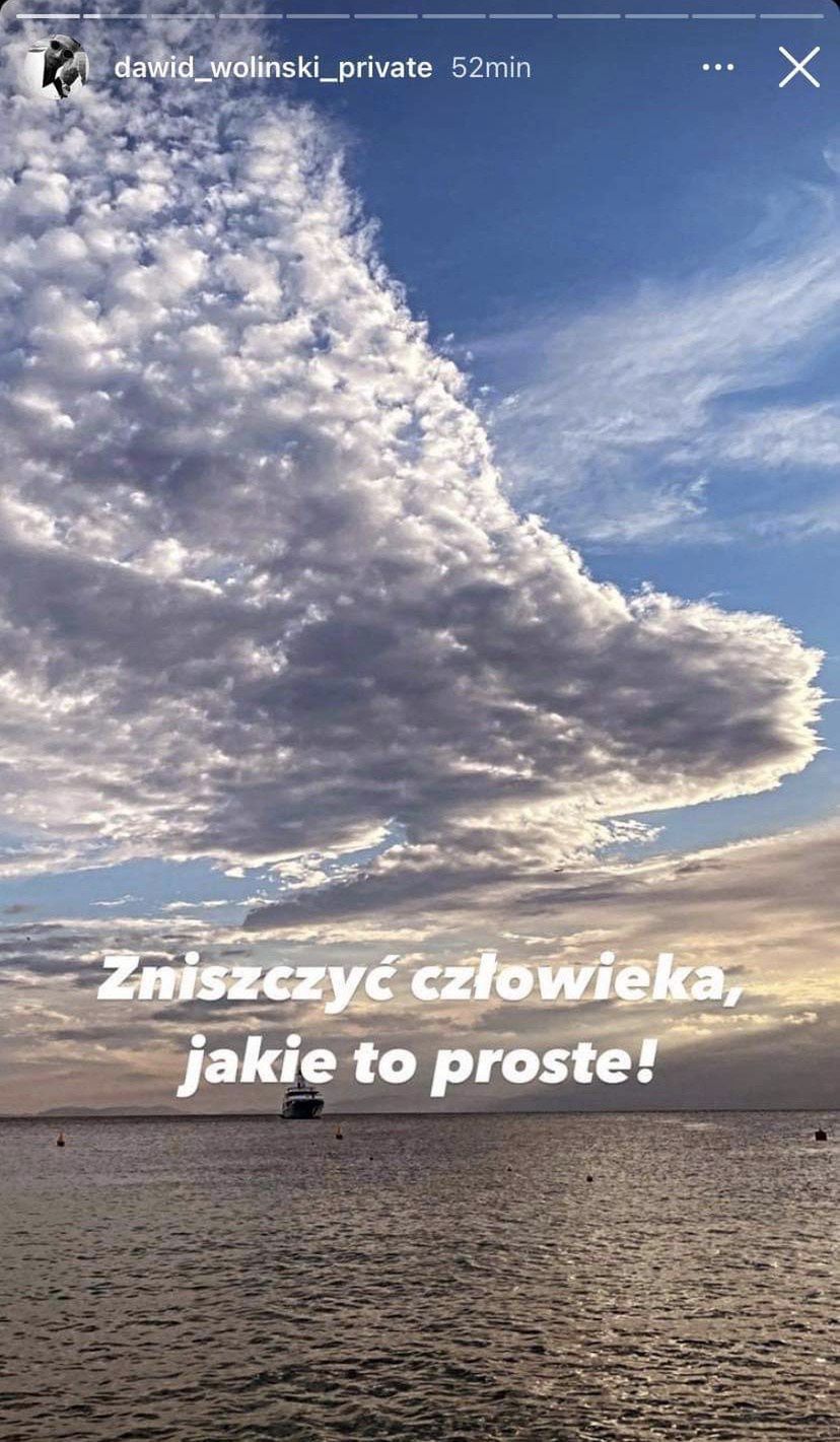 Dawid Woliński broni Dominica D'Angelica