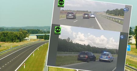 Fabia bawiła się na A2 w kotka i myszkę. Policja: kierowca z zakazem opuszczania kraju