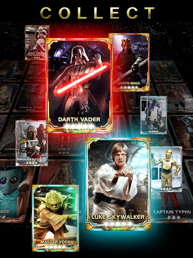 Star Wars: Force Collection - gwiezdnowojenna karcianka za moment wyląduje na smartfonach i tabletach
