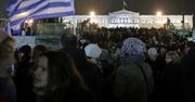 Protesty w Grecji. Ateńczycy wyszli na ulice by poprzeć rząd