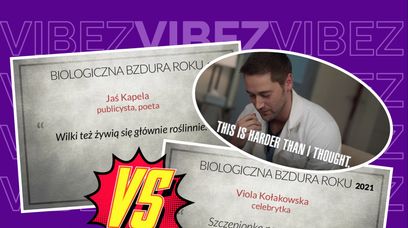 Jaś Kapela ZOSTAŁ NOMINOWANY do nagrody! Ale do "Biologicznej Bzdury Roku 2021", więc wszystko jest okej