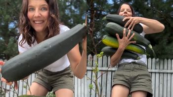 Joanna Jabłczyńska pokazuje swój dziki ogród. Fani: "Zrób z cukinii leczo"