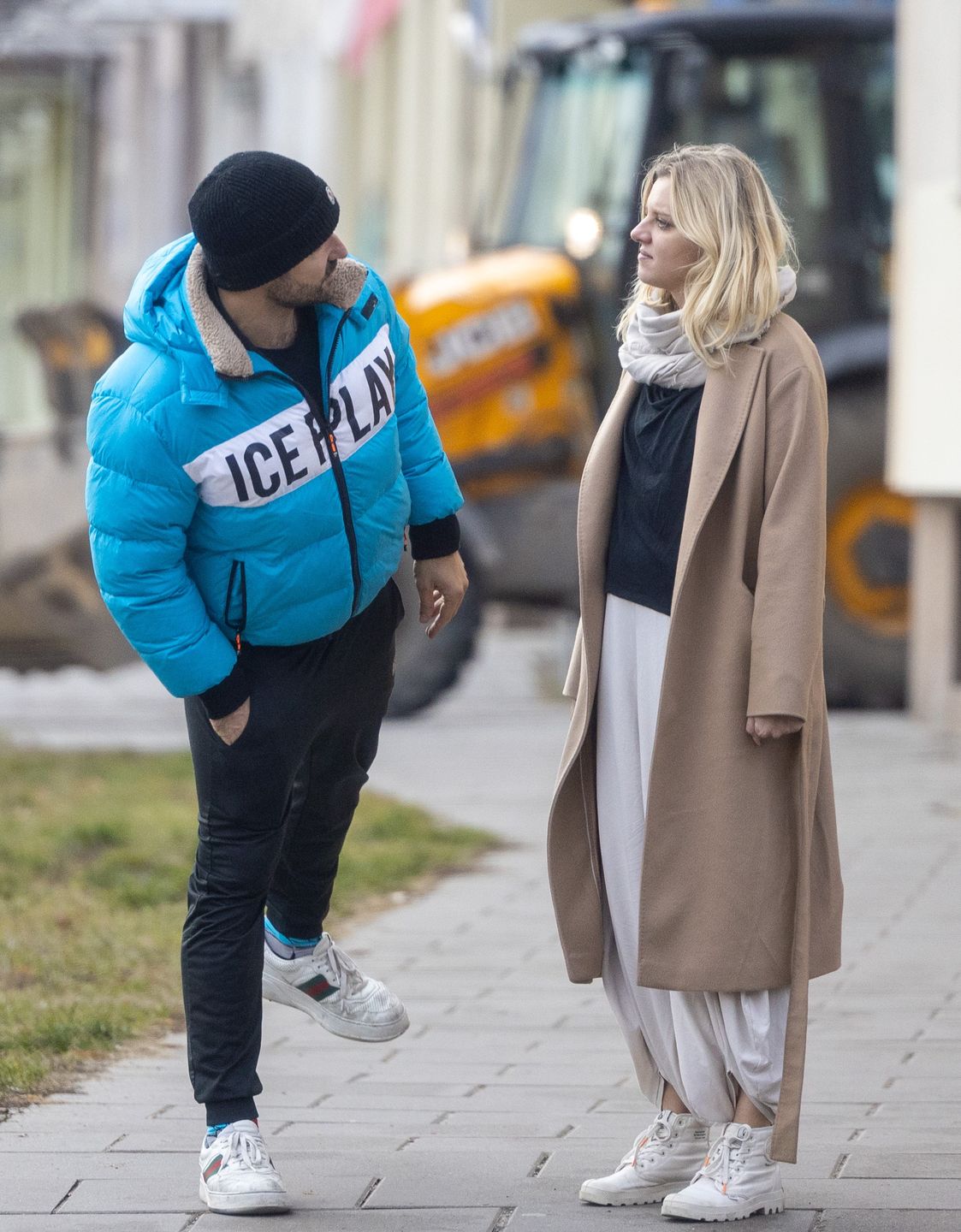 Piotr Stramowski i jego partnerka "przyłapani" na mieście